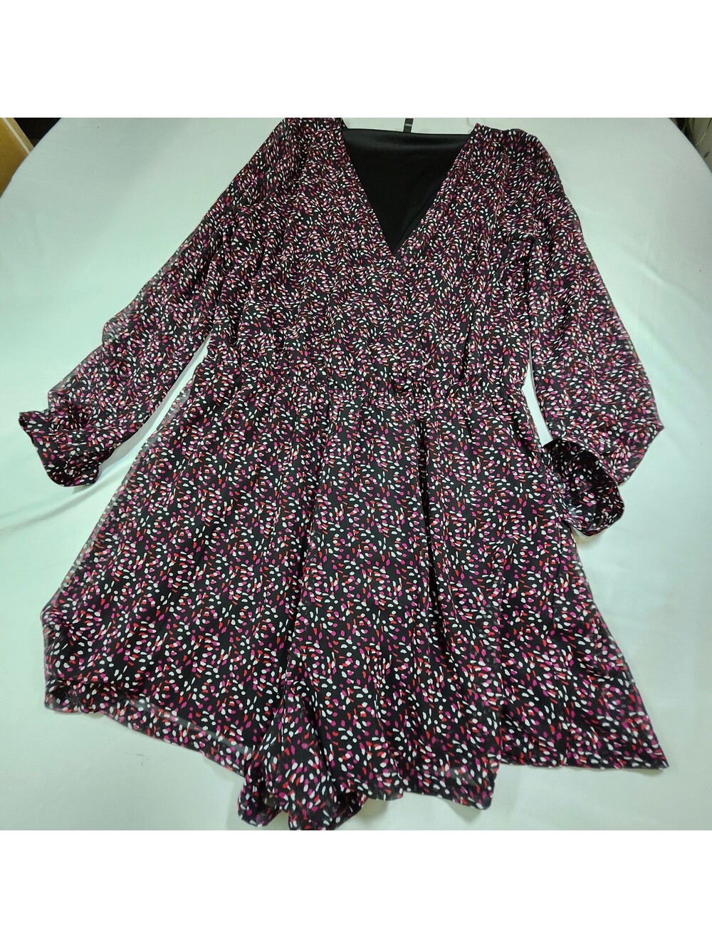 Express Culotte Wraparound Dress